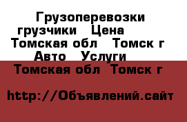 Грузоперевозки,грузчики › Цена ­ 300 - Томская обл., Томск г. Авто » Услуги   . Томская обл.,Томск г.